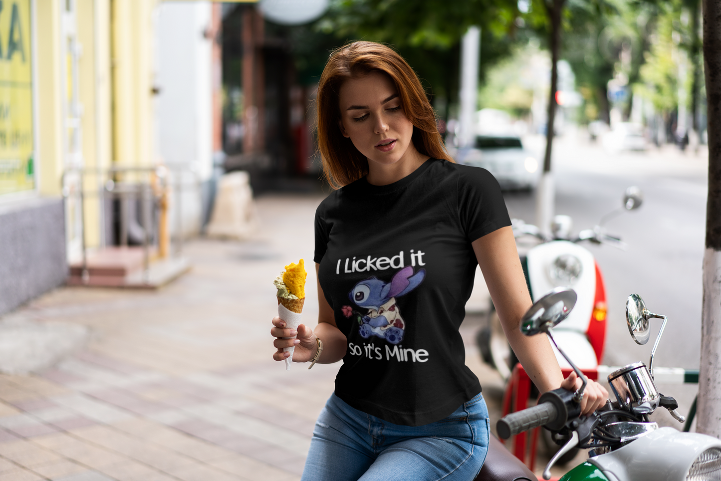 I Licked It So Its Mine Cotton Tee