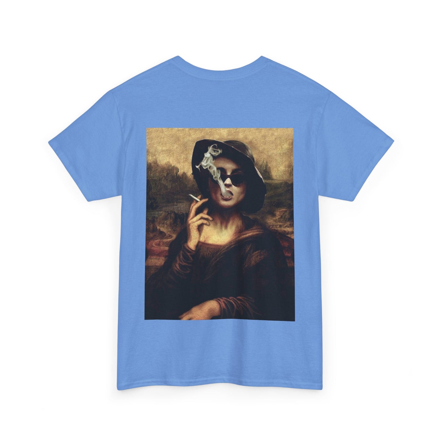 Smoking Mona Lisa Cotton Tee