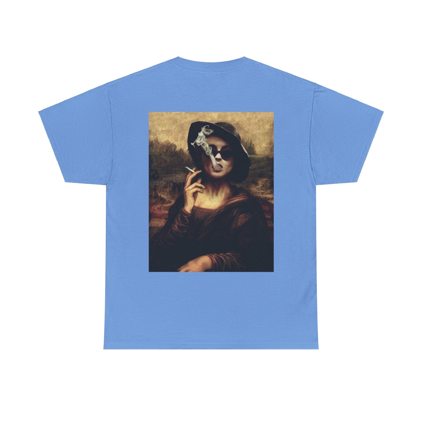 Smoking Mona Lisa Cotton Tee